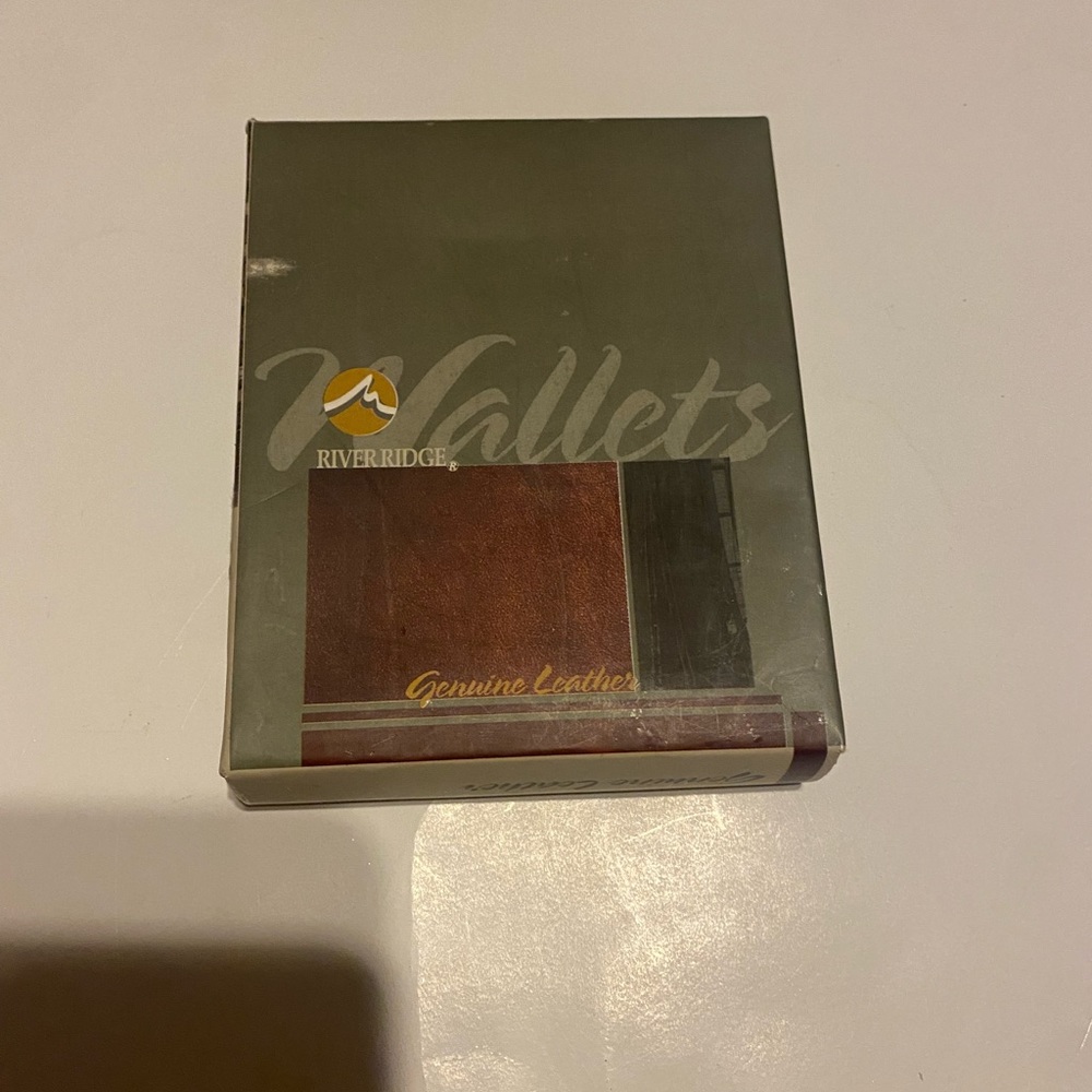 River Ridge Black Genuine Leather Wallet